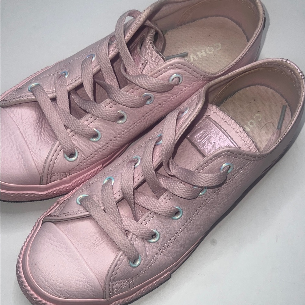 Girls Converse Pink Kids Sneakers size 3